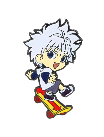 this is a skating killua